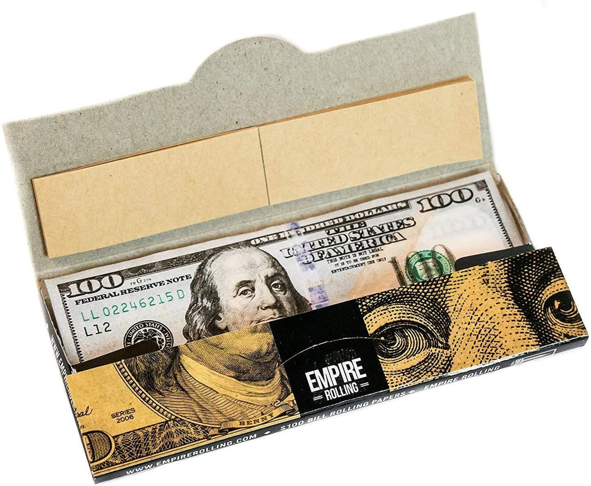100 Dollar Bill Rolling Papers by Empire